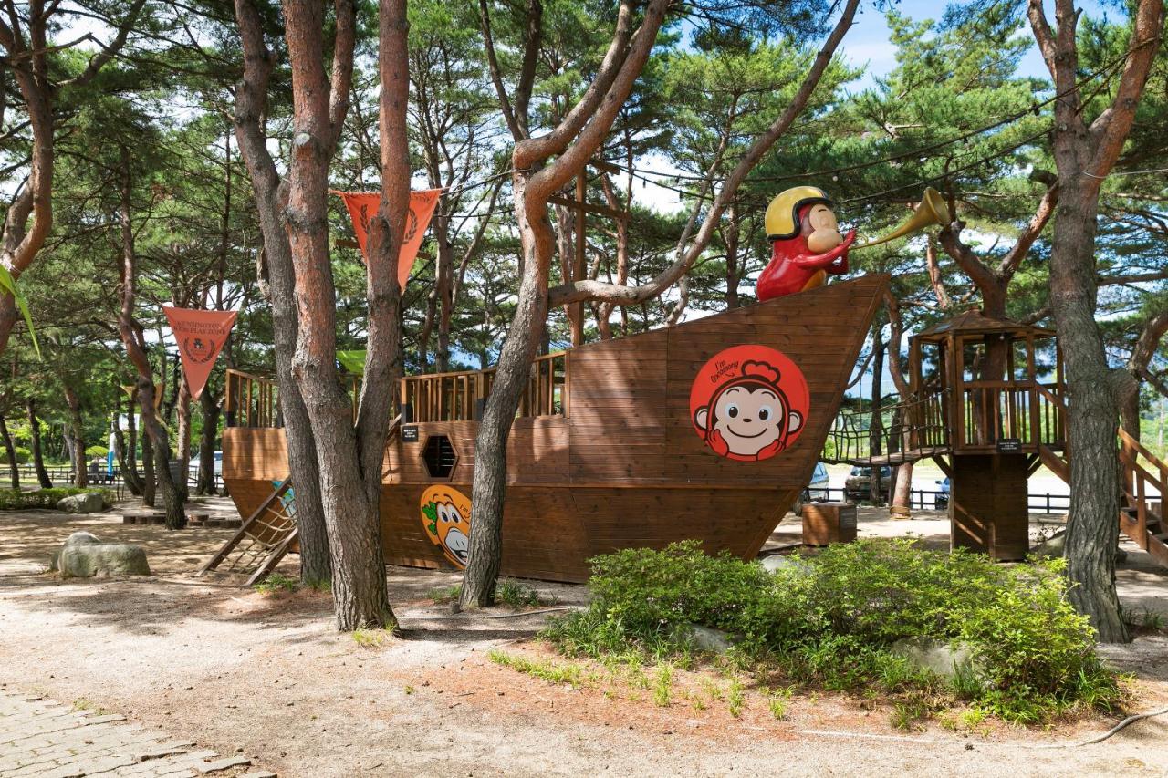 ケンシントン リゾート セオラック ビーチ ソクチョ エクステリア 写真